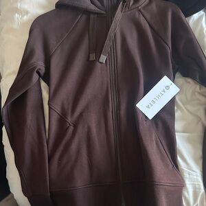 Athleta Chocolate Brown Hoodie